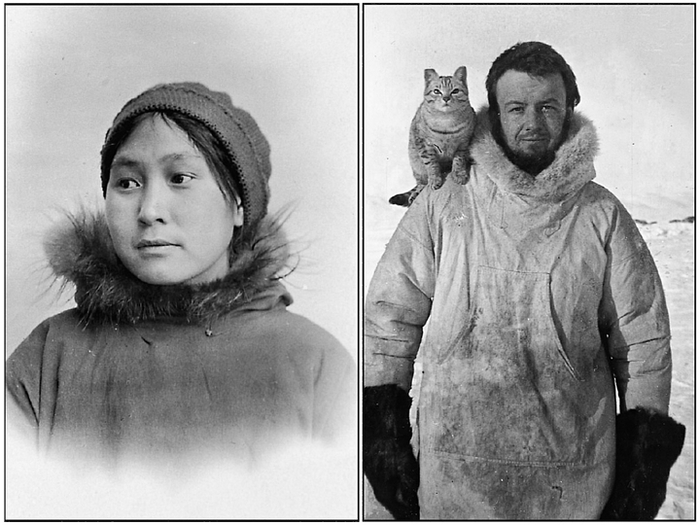 Ада Блэкжек, Адам Крауфорд и кот Вик.