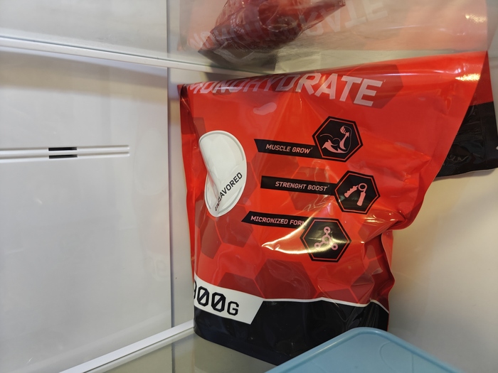 Одна из пачек креатина