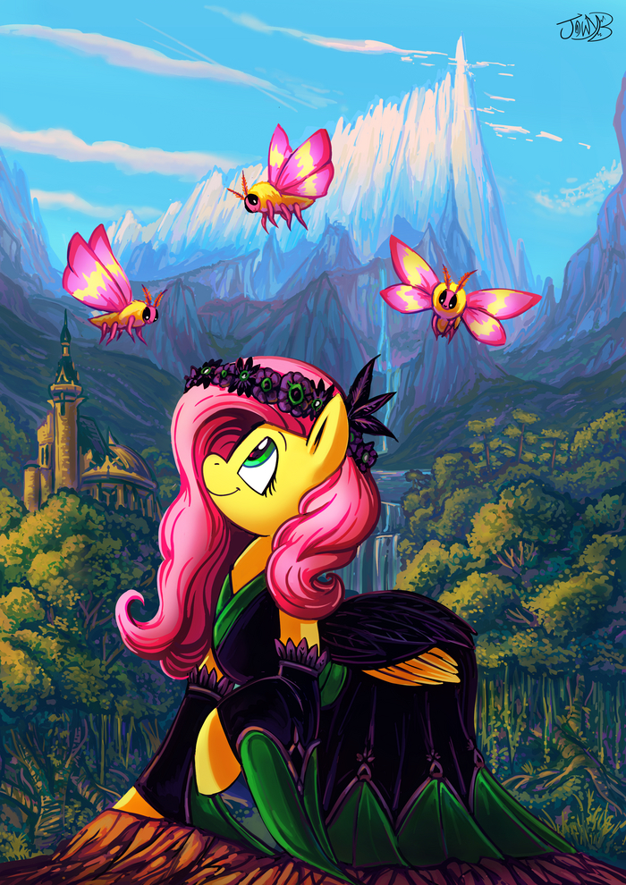  My Little Pony, Ponyart, Fluttershy, Jowybean