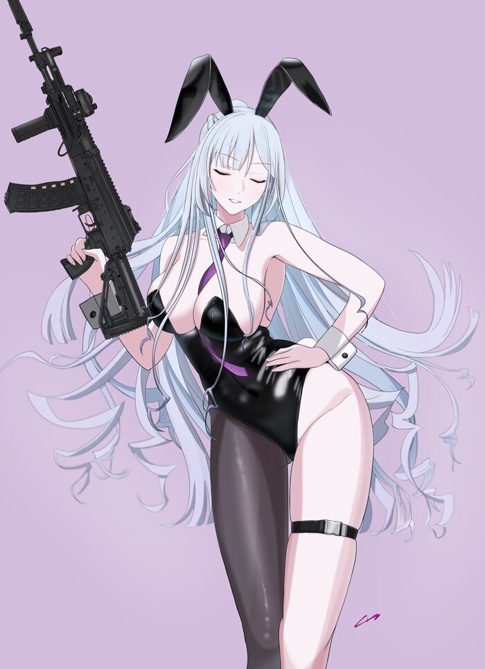 Ak-12 #001 , Anime Art, Ak-12, ,  , Bodysuit, , 