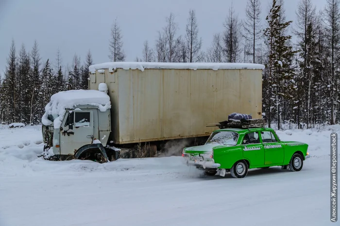 Why can you find a lot of expensive abandoned equipment on the winter roads of the Far North? - Far North, Winter road, Truck, Road, Winter, Yandex Zen, Yandex Zen (link), Longpost