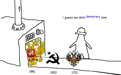 I guess we doin democracy now