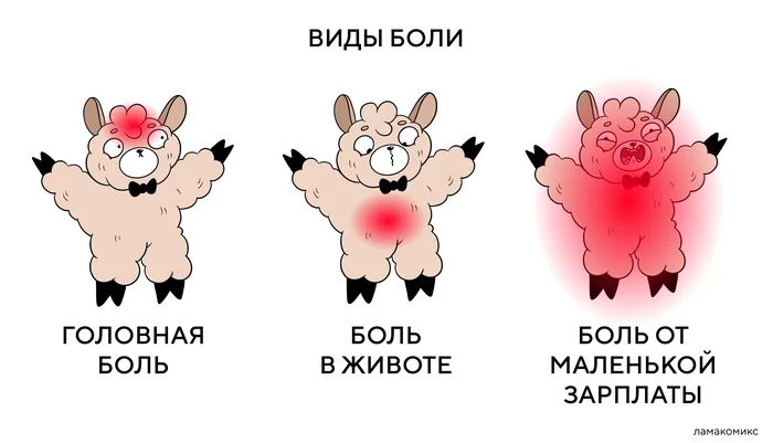 Боль - Моё, Юмор, Комиксы, Мемы, Грустный юмор, Работа