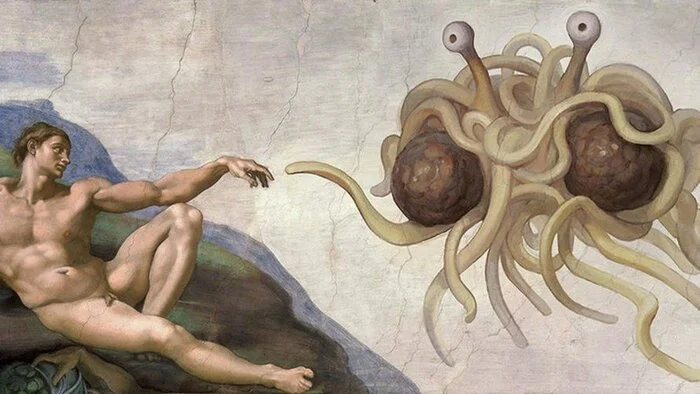 It seems the time has come to remember him... - A wave of posts, Memes, Pastafarianism, Darwin's theory, ROC, Images, Humor, Flying pasta monster