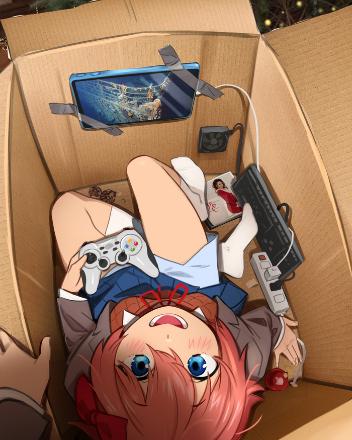   Anime Art, , Doki Doki Literature Club, Sayori, Khyleri,  ,    