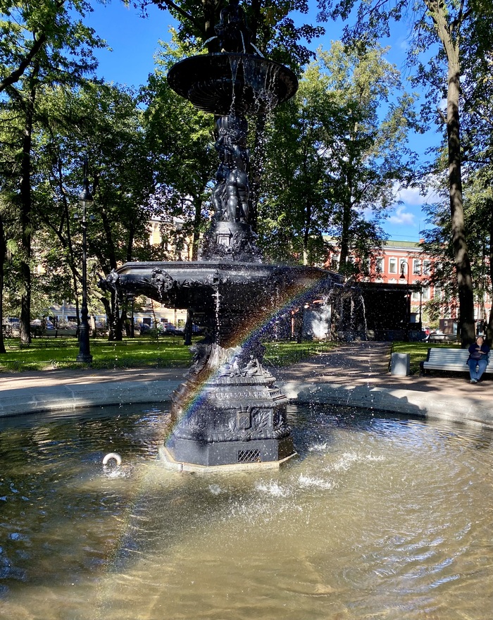 Фонтан в Румянцевском саду