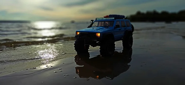 R/C Capable Vehicle Jeep Cherokee Chief Lifted Offroad Photos & Images - My, Radio controlled models, Toys, Hobby, The photo, Travels, Longpost