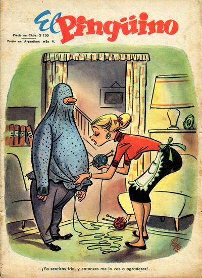 EL PINGUINO Magazine Covers 1960s - 60th, Censorship, Comics, Longpost