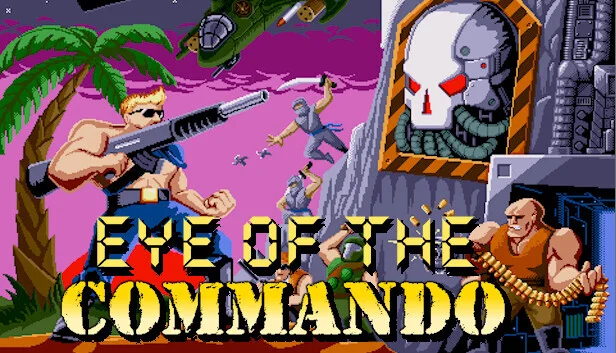 Eye of the Commando. Turn-based Commando! - My, Game Reviews, Инди, Overview, Computer games, Steam, RPG, Old school, Shooter, Longpost