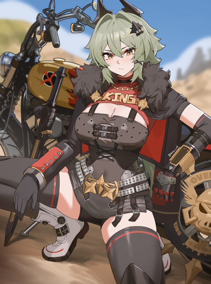  , , Anime Art, Game Art, Zenless Zone Zero, Caesar King (zzz), 