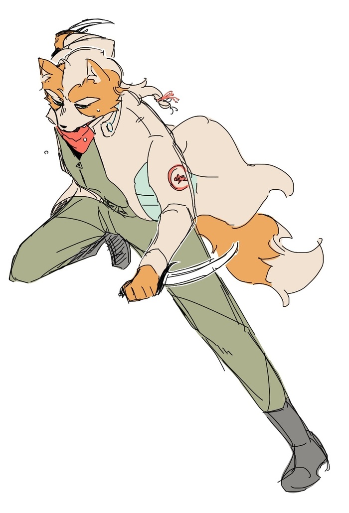 Fox Mccloud:  @hayasi_irodori , Star Fox, Nintendo, Fox McCloud