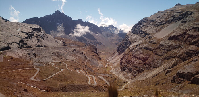 Красивый серпантин