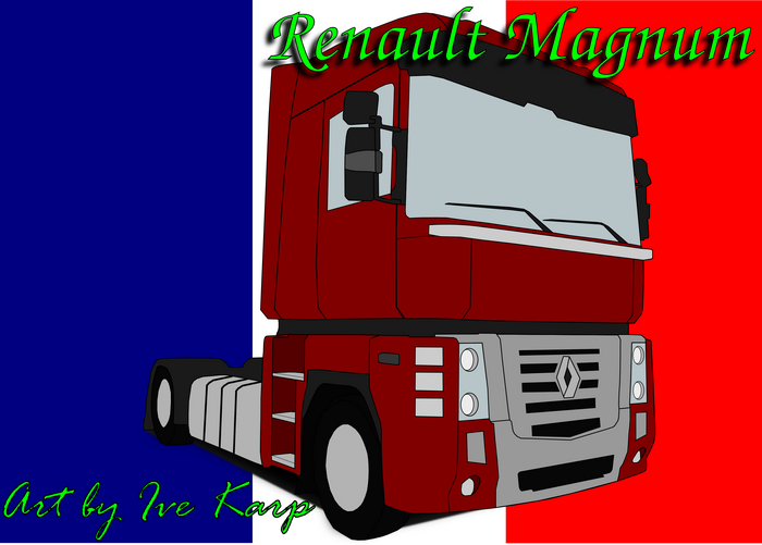 Renault Magnum Art by IveKarp