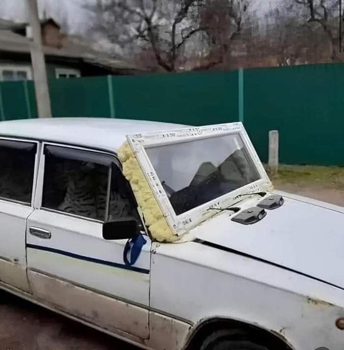 As is known, humans are distinguished by abstract thinking and the ability to make all sorts of unexpected things. There are plenty of such among motorists - The photo, Russia, Motorists