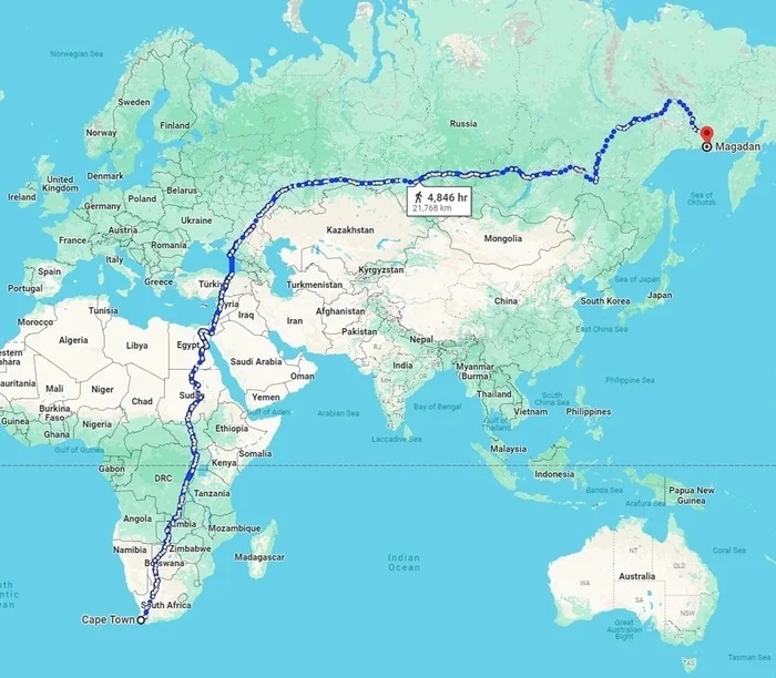 The longest road you can walk - Geography, Road, Cards, Images, Tourism