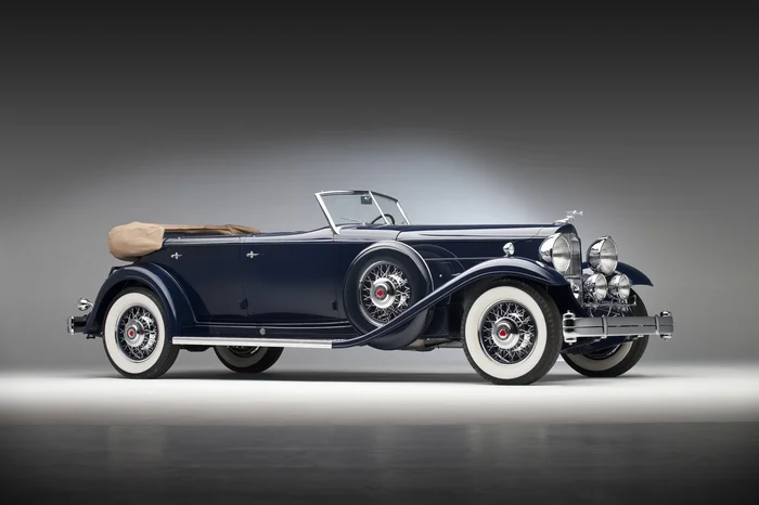 Packard Deluxe Eight 904 Individual Custom Sport Phaeton by Dietrich (body 2069) - Retro car, Car history, 1932, Packard, Longpost