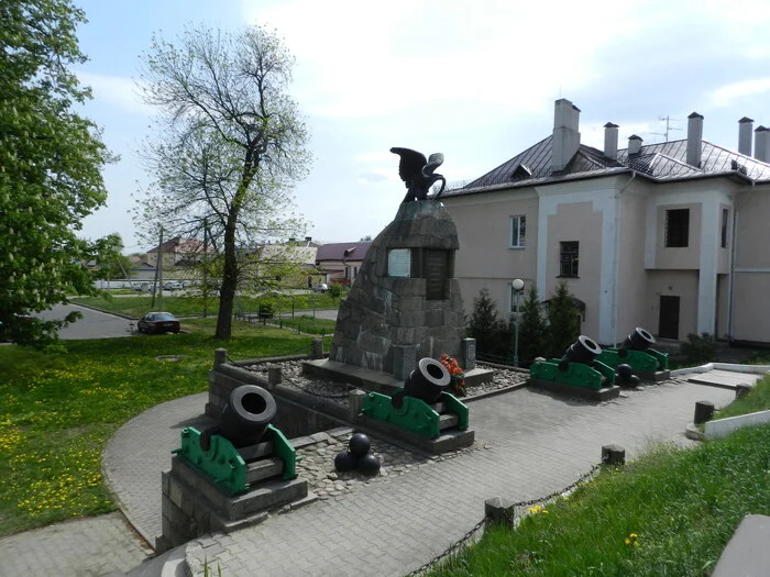 The first success of the Russian army - My, The soldiers, Heroes, Road trip, Kobryn, Republic of Belarus, Patriotic War of 1812, Monument, Longpost