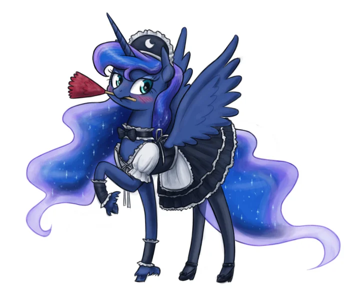 Moon Maid - My little pony, PonyArt, Princess luna, King-Kakapo