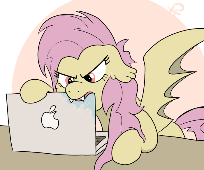  My Little Pony, Fluttershy, Flutterbat, Apple