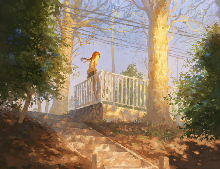  , Anime Art, Original Character, , Fjsmu