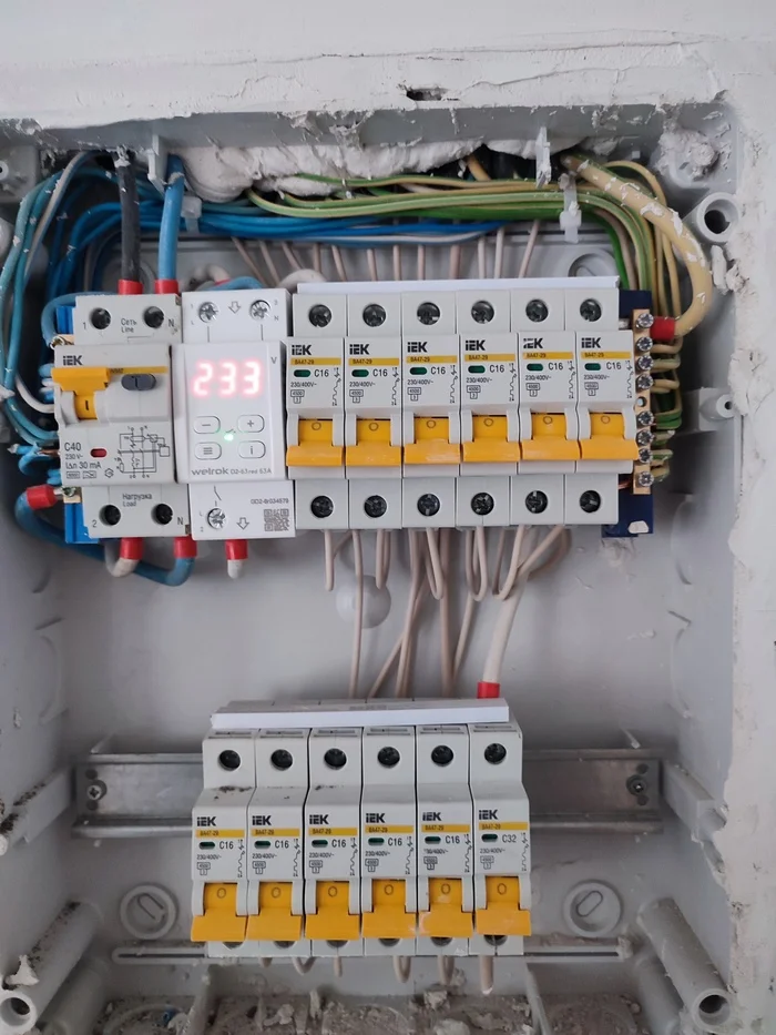 Electrical panel in the apartment: will it work or should it be redone? - My, Electricity, Shield