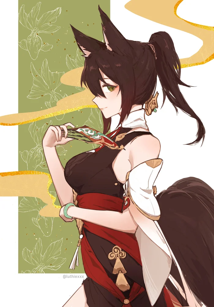 Where are you fox? - Anime, Anime art, Tingyun (Honkai: Star Rail), Honkai: Star Rail