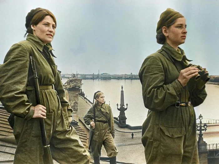 Front and rear of the Great Patriotic War in pictures. 20 colorized photographs - My, The Great Patriotic War, Historical photo, The soldiers, 1940, Heroes, Old photo, Colorization, Longpost