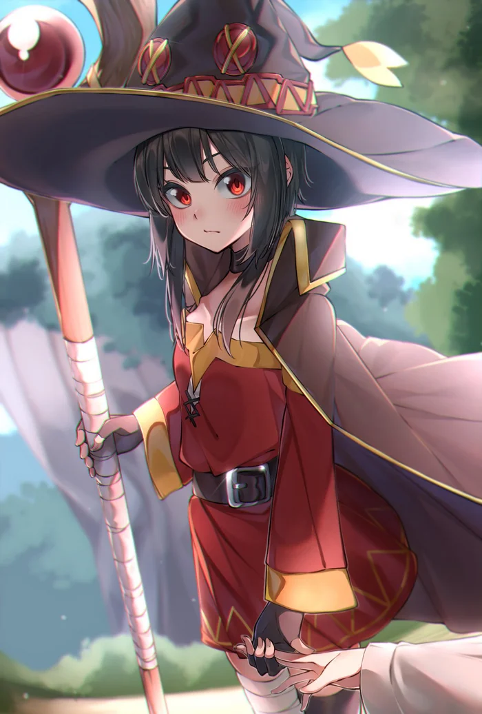 Мегумин - Anime Art, Аниме, Konosuba, Megumin