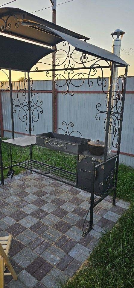 Barbecue Versailles Standard let's live in peace - Brazier, Metal products, Male, Shashlik, Longpost