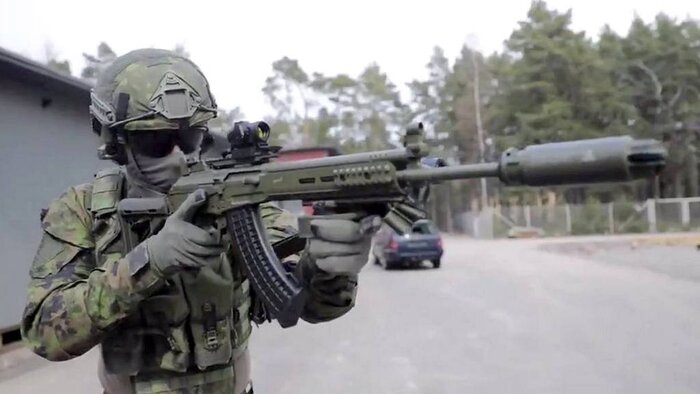 �� ��� ��� ����� ������������� ����������� ������ ������������ - ������� Valmet Rk.62 ������� 7,62×39