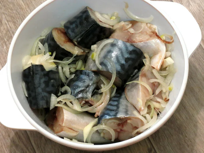 The most delicious mackerel. Marinate at home - My, Ingredients, Recipe, Mackerel, A fish, Fish dishes