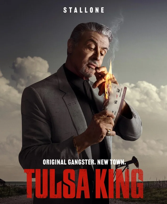 WHO HASN'T SEEN IT! IT'S IN 4K! The King of Tulsa TV Series - Season 1 (2022) - My, Serials, Foreign serials, Movies, Cinema, Online Cinema, Trailer, Russian trailer, I advise you to look, Hollywood, Dubbing, Boosty, 4K resolution, Drama, Crime films, Comedy, Sylvester Stallone, I am looking for a series, Video, Longpost