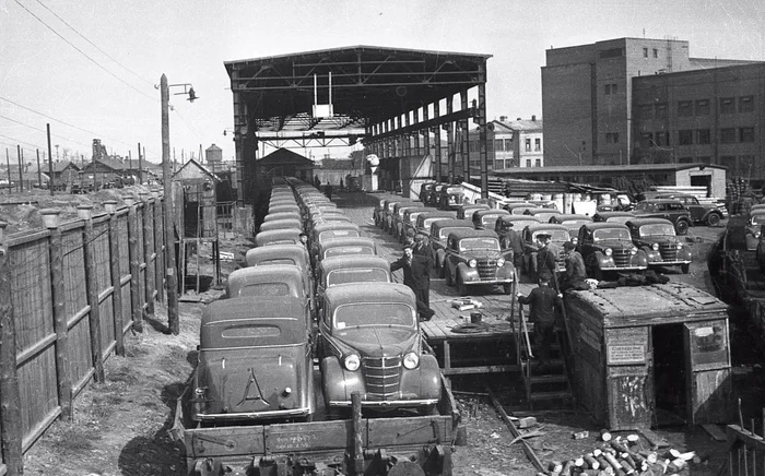 Завод малолитражных автомобилей, Москва, СССР, 1948 год - Завод, СССР, Сделано в СССР, Авто, Ретроавтомобиль, Ретро, Москва, 40-е, История автомобилей, Telegram (ссылка)