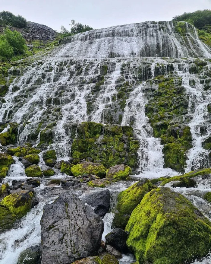 Kamchatka, Bear Waterfall - Kamchatka, Waterfall, The photo, Nature, wildlife, The nature of Russia