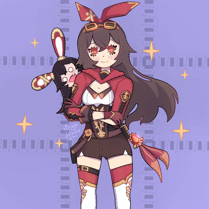  Genshin Impact, Anime Art, , , , Game Art, Amber