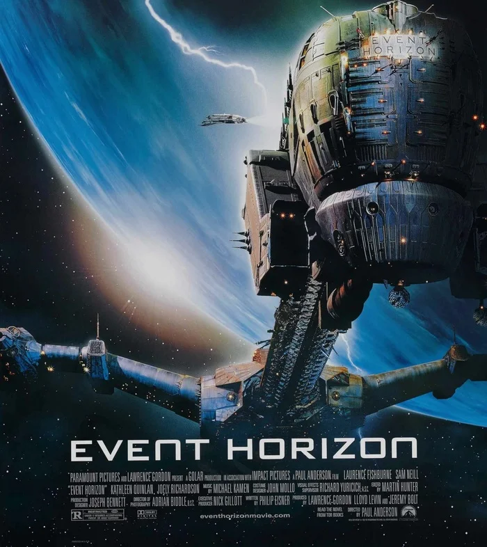 WHO HASN'T SEEN IT! IT'S IN 4K! The film Event Horizon (1997) - My, Movies, Looking for a movie, Movie review, Horror, Old movies, Cinema, Online Cinema, Boosty, Trailer, Russian trailer, I advise you to look, Hollywood, Horror, Thriller, Fantasy, Space fiction, Through the horizon, Cult, 4K resolution, Lawrence Fishburne, Video, Longpost