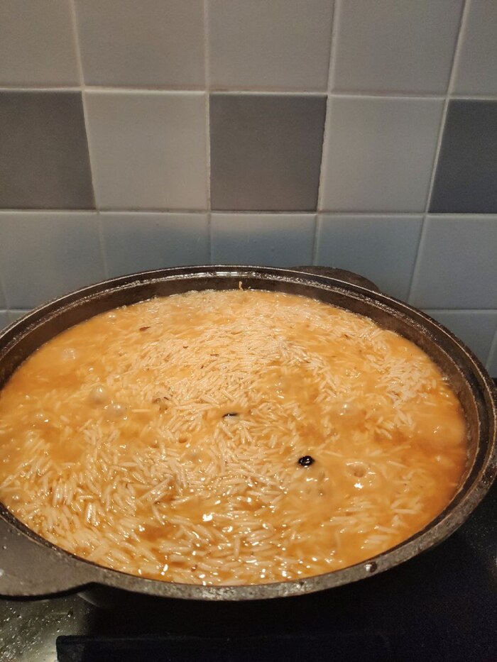 Мясная каша с рисом