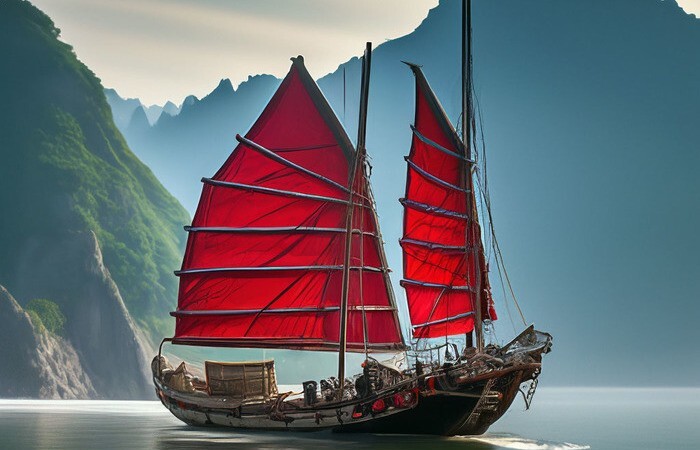 5 Facts About the Junk - a Chinese Sailing Ship That Amazes Even Modern Shipbuilders - Inventions, Technics, Technologies, Informative, Junk, Sail, China, Ship, Sailboat, Telegram (link), Longpost