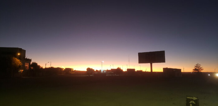 И снова необыкновенные закаты.