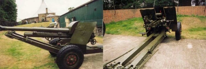 ˸   10,5-cm le.FH.43 (10,5-cm Leichte Feldhaubitze 43)  Skoda