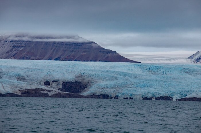 Шпицберген и встреча с белым мишкой Арктика, Шпицберген, Ледник, Фотограф, Белый медведь, Длиннопост