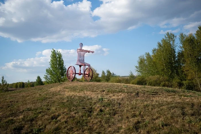 Sculpture Park Legend. An unusual landmark near Penza - My, sights, Museum, Local history, Exhibition, Sculpture, Penza, Monument, Penza Oblast, Travel across Russia, Road trip, Art, Longpost