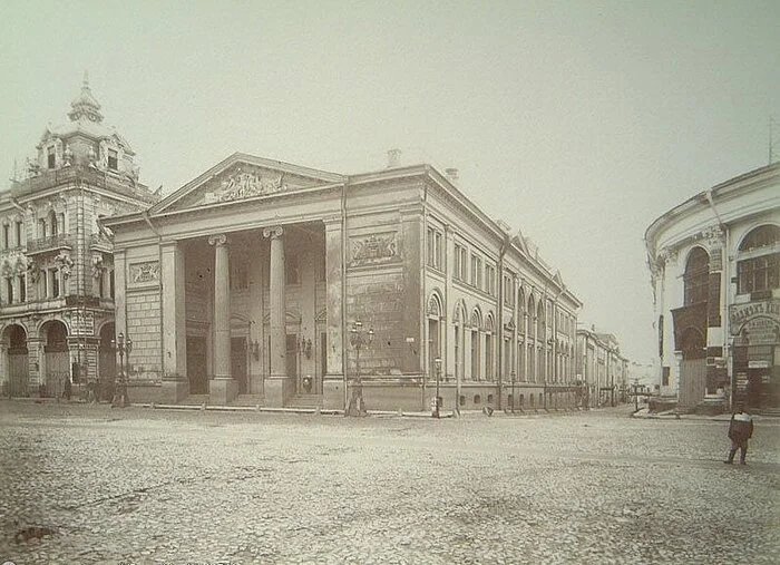 The historic building of the stock exchange on Ilyinka - Building, Architecture, Moscow, History, Telegram (link), Longpost