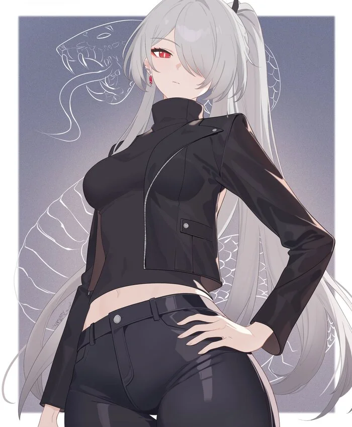 Ахкакаяерон - Аниме, Anime Art, Acheron (Honkai: Star Rail), Honkai: Star Rail