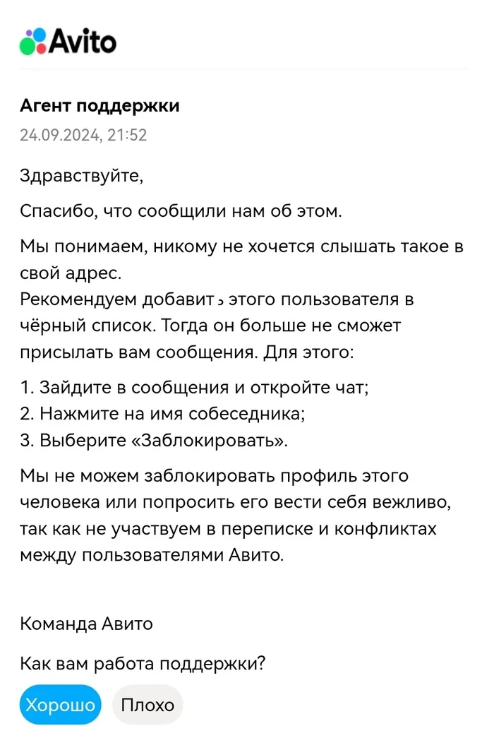 Нецензурная брань/мат/оскорбления на Авито, это не нарушение правил Авито - Моё, Негодование, Текст, Негатив, Правда, Проблема, Правила, Мат, Деньги, Запах, Авито