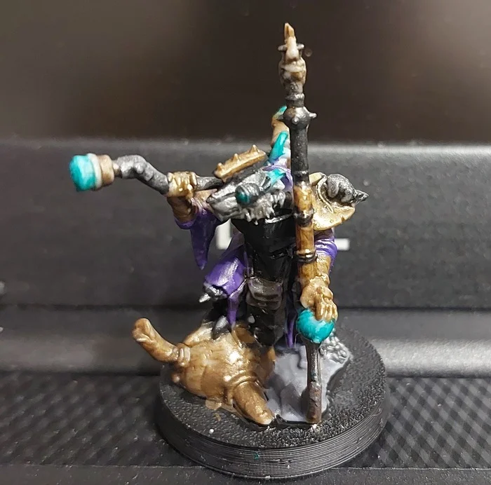 And here is the final appearance of the Warlock Engineer - My, Skaven, Warhammer fantasy battles, Board games, Desktop wargame, Painting miniatures, Miniature