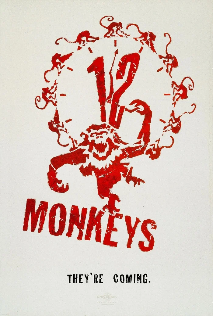 WHO HASN'T SEEN IT! IT'S IN 4K! Movie 12 Monkeys (1995) - My, Movies, Looking for a movie, Movie review, Old movies, Cinema, Online Cinema, Boosty, I advise you to look, Hollywood, Dubbing, 4K resolution, Trailer, Russian trailer, Fantasy, Thriller, Detective, Terry Gilliam, Bruce willis, Brad Pitt, 12 monkeys, Video, Longpost