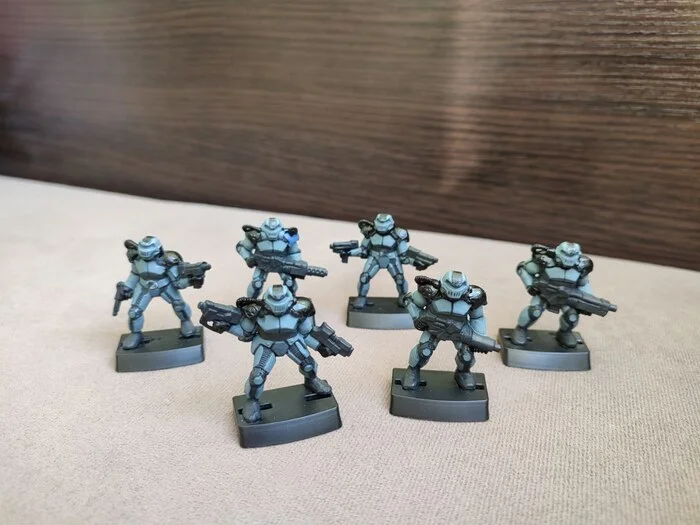 Painting of the Armored Infantry Squad Assault Special Forces Part 4 - My, Painting miniatures, Miniature, Stand modeling, Board games, Craft, Painting, Technologist, Wh miniatures, Modeling, Painting, Scale model, Our NRI