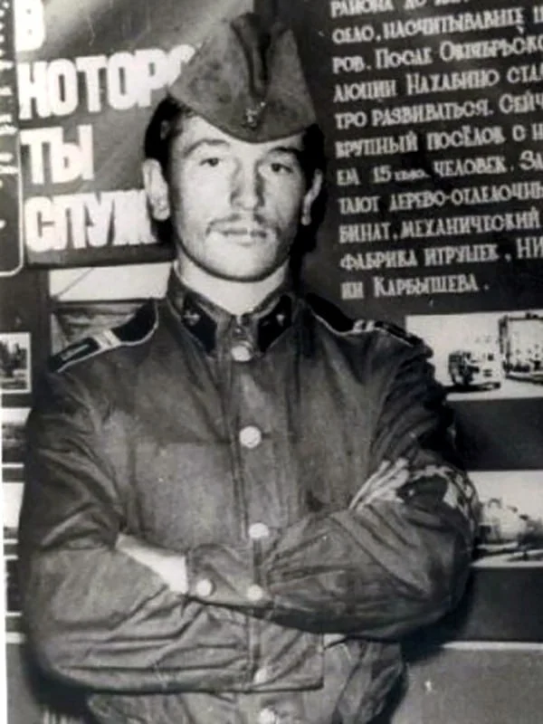 In 1976. Igor Talkov during his service in a construction battalion - Igor Talkov, Army, Stroybat, Past, The soldiers, Telegram (link)