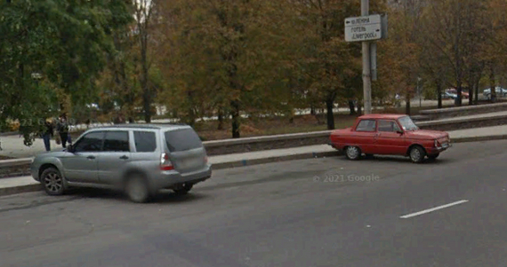 размазанная тачка